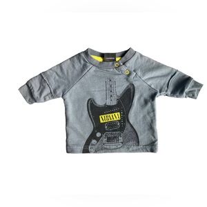 Nirvana Newborn Baby Band Shirt Unisex